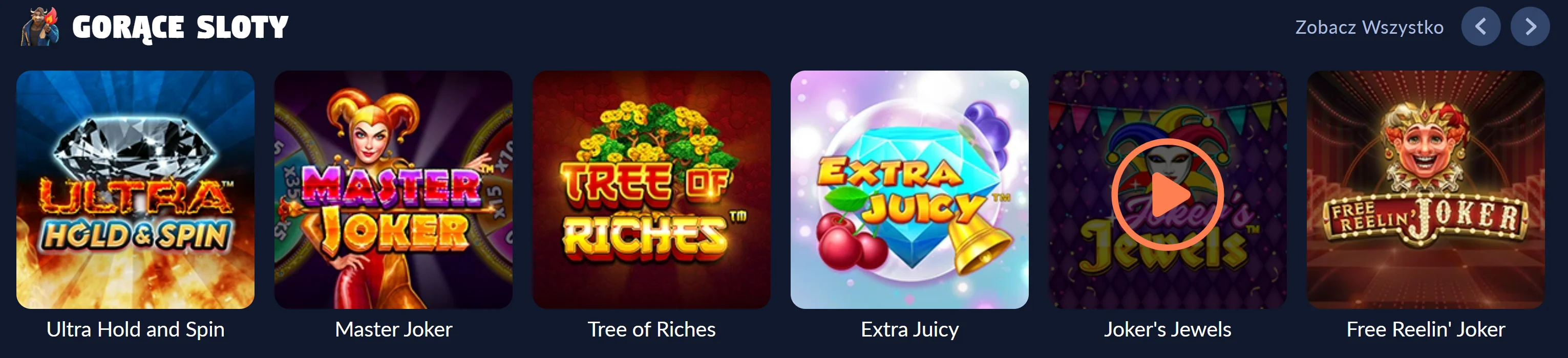 Bison Casino Automaty (Sloty)