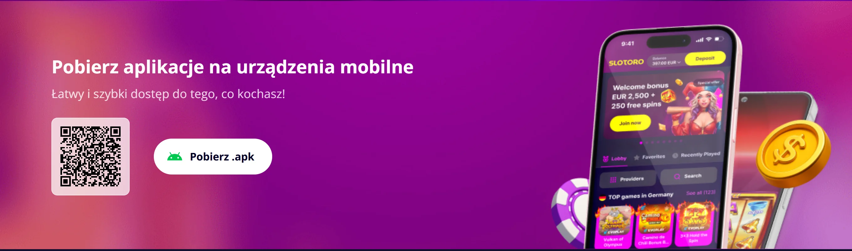 Slotoro Casino Aplikacja Mobilna 