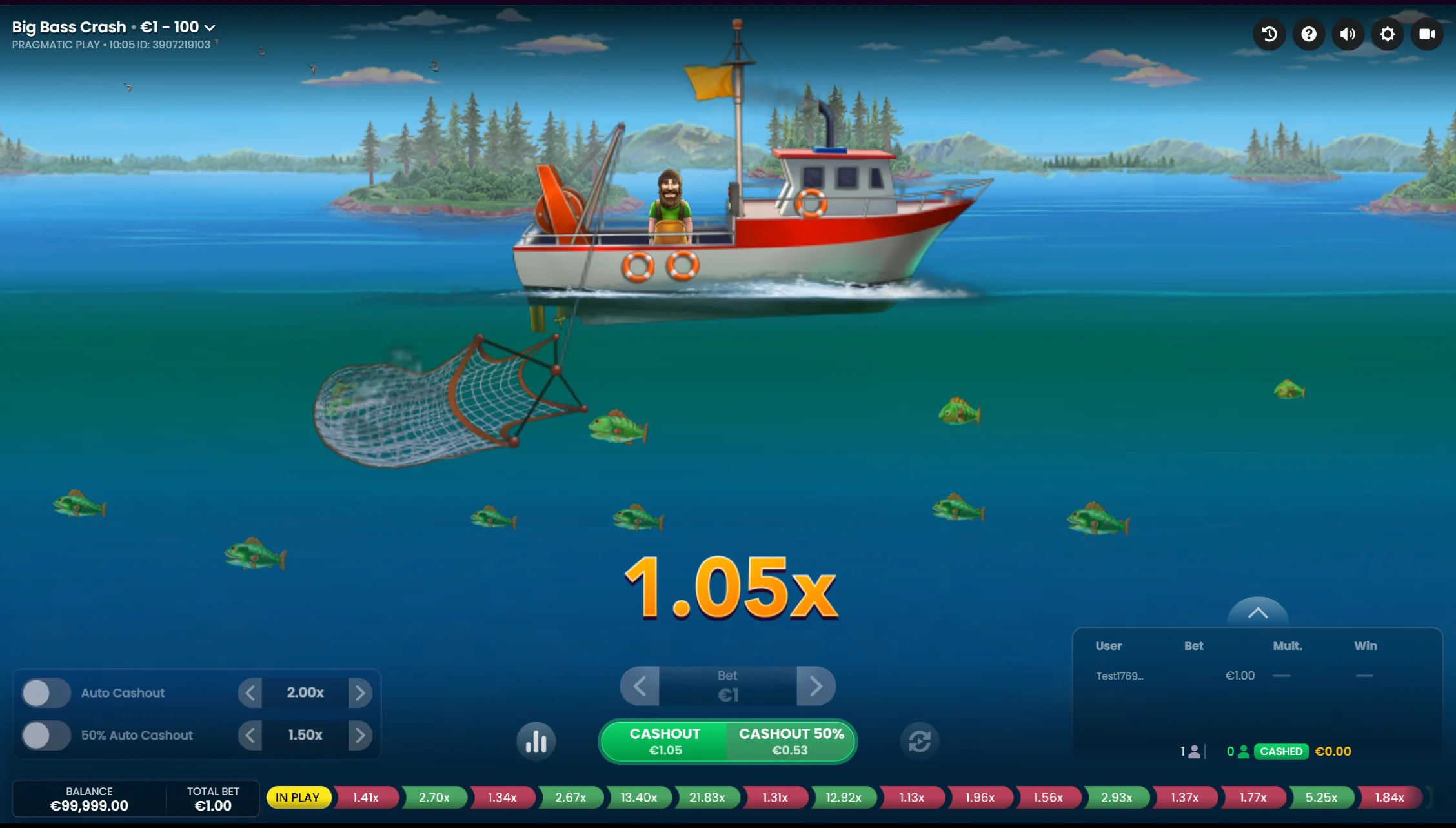 Big Bass Crash (Pragmatic Play)