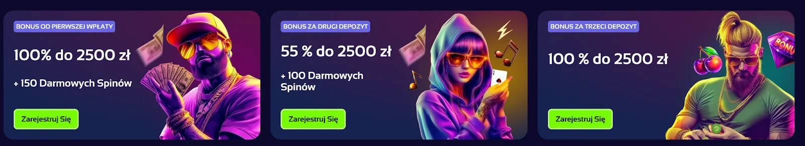 Bonus powitalny browinner