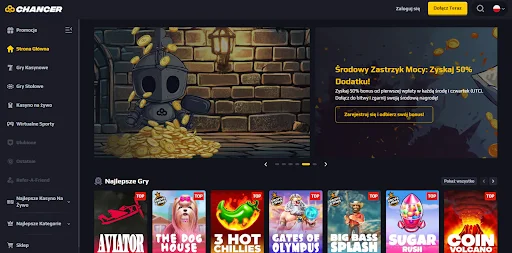 Chancer glowna strona