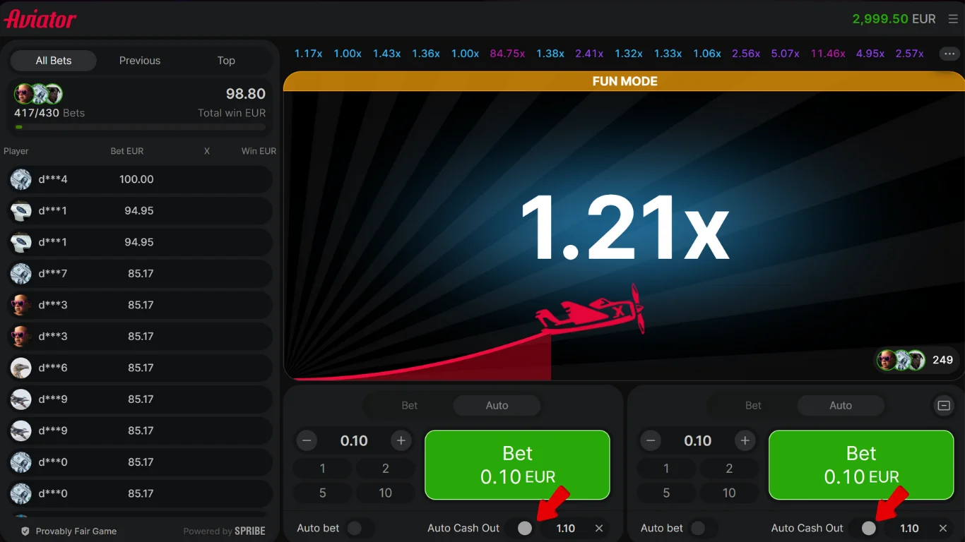 Aviator w kasynach online - zakłady automatyczne