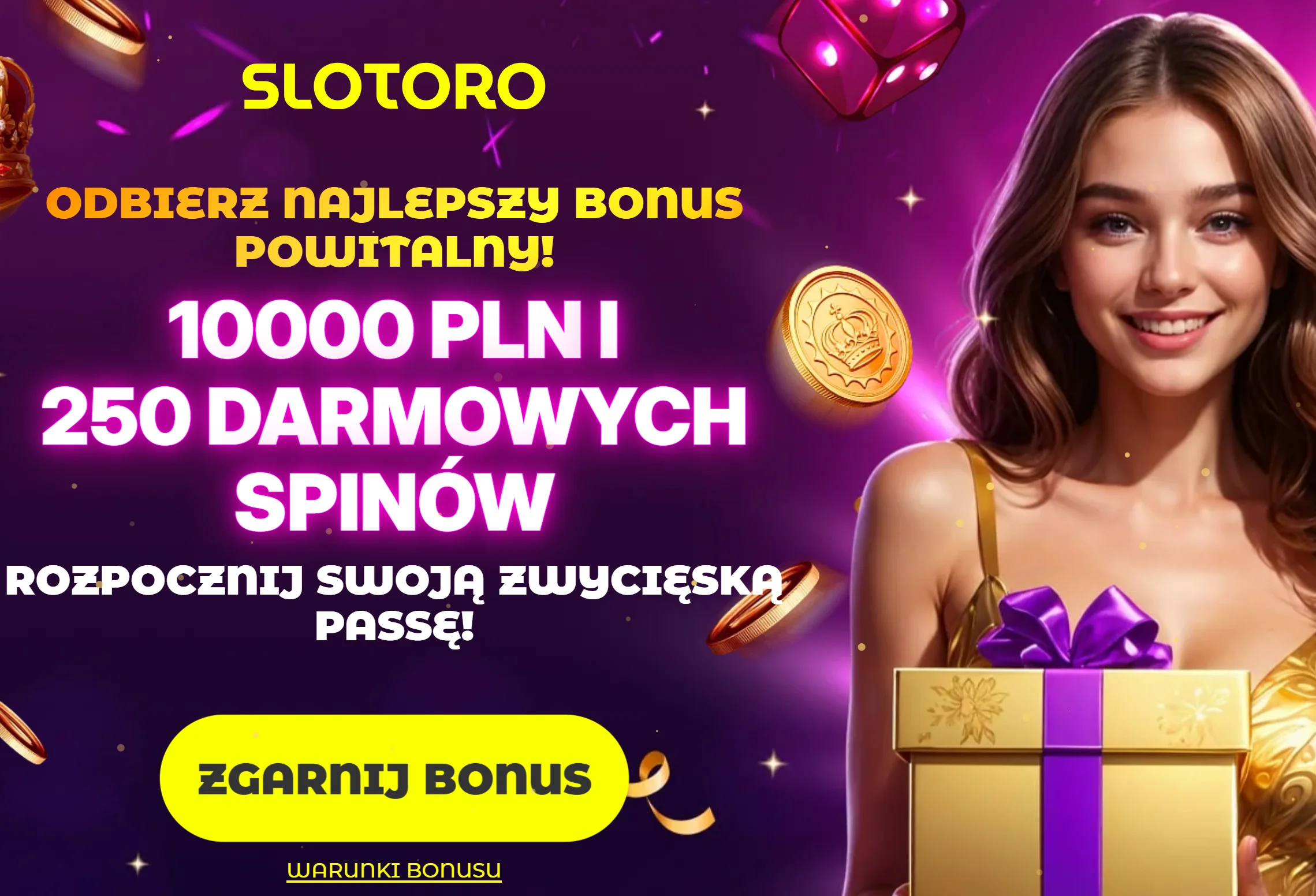 Slotoro Casino Bonus Powitalny