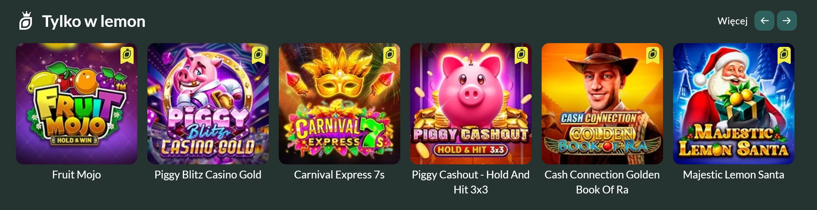 Lemon Casino Tylko w Lemon