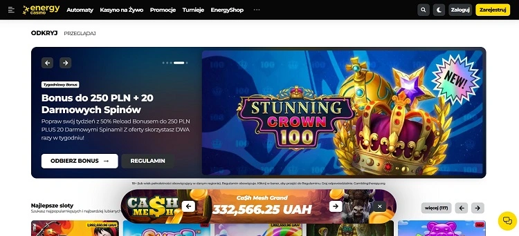 Energy Casino Muchbetter