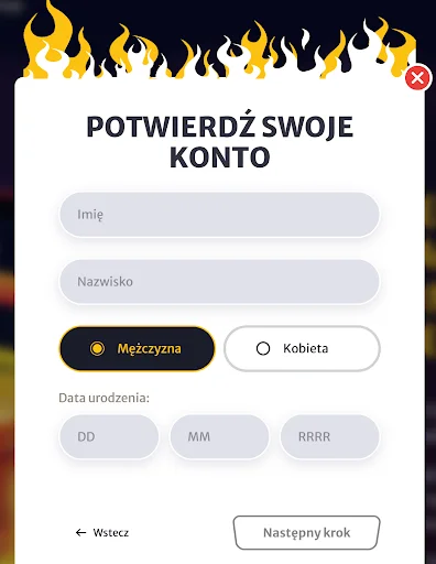 HellSpin rejestracja krok 4