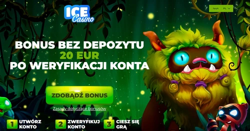 IceCasino 20 euro bez depozytu