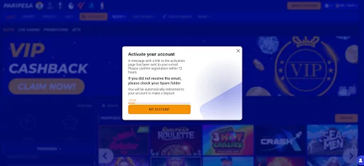 PariPesa Kod Promocyjny krok 3