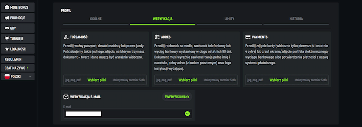 Spingreen rejestrację 2