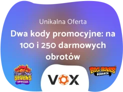VOX kod na darmowe spiny