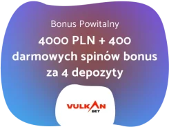 Vulkan Bet powitalny bonus