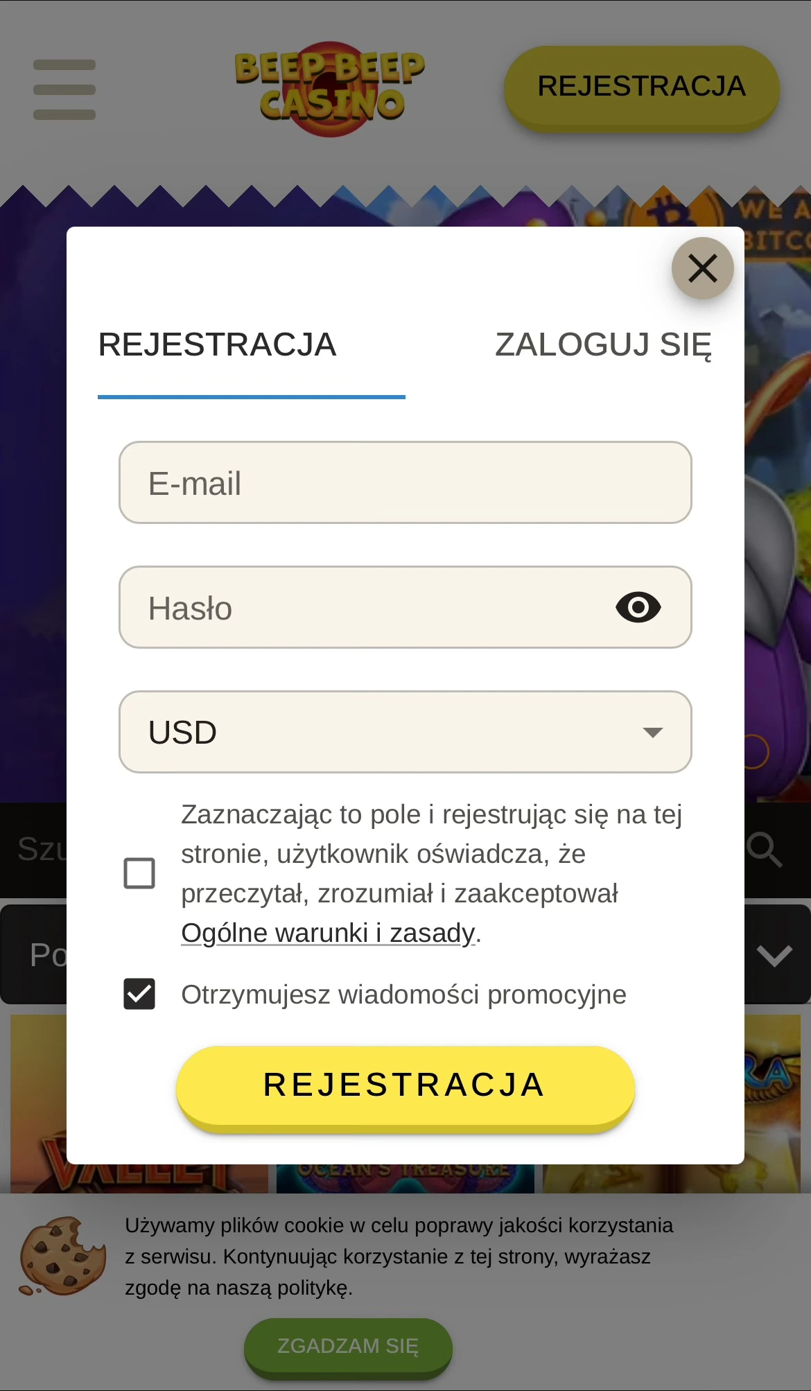 beepbeep casino 30 euro bez depozytu