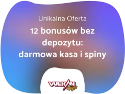 bonus bez depozytu Vulkan Vegas