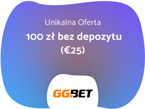 GGBet Bonus bez depozytu 100 zł darmowych pieniędzy