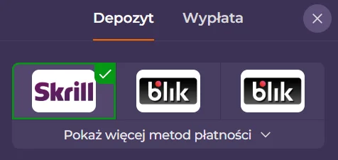 jak dokonac wplaty za pomoca Skrill krok 2