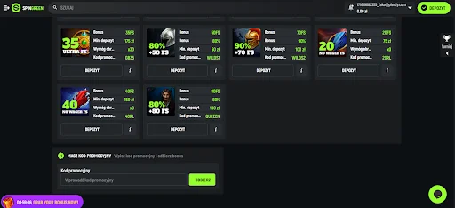 jak otrzymaс spingranny kod promocyjny krok 4