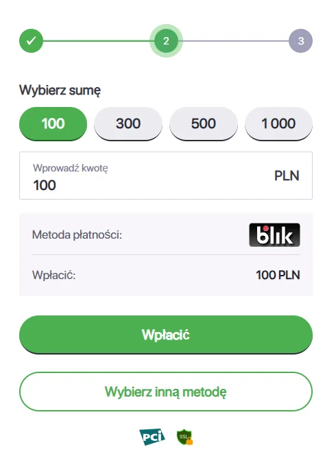 jak zrobyс depozyt z blikiem krok 4