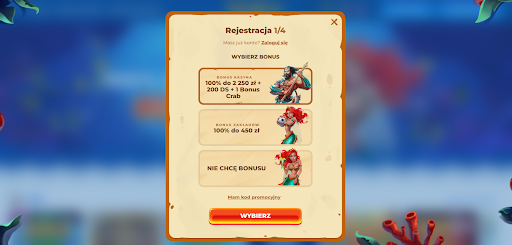 posido casino rejestracja