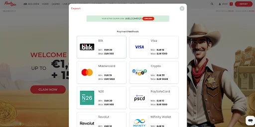 realspin kasyno rejestracja krok 3
