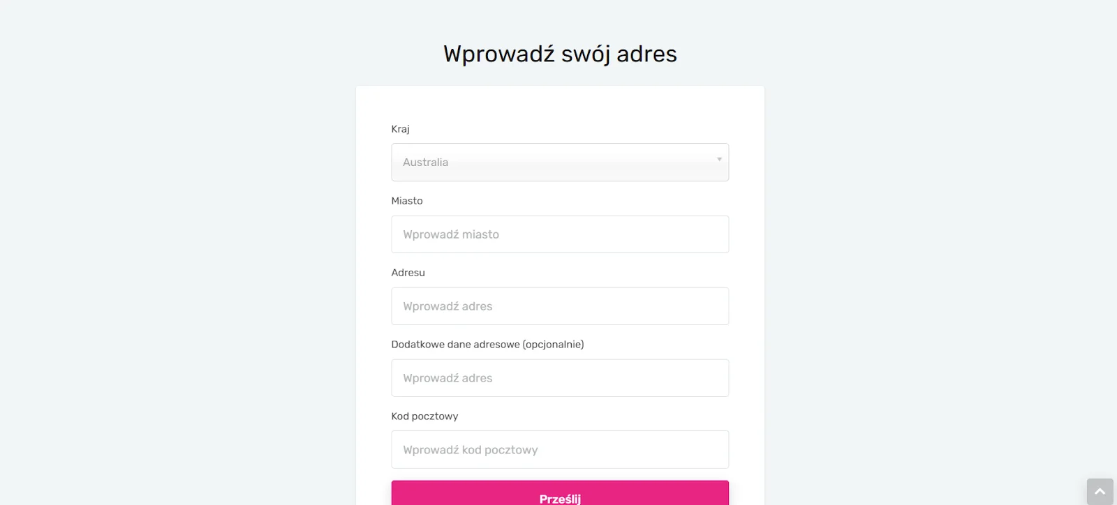 rejestracja w neosurf krok 5