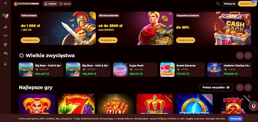 roman casino rejestracja krok 1