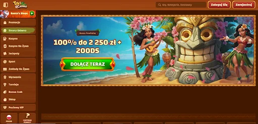 tiki casino glowna strona