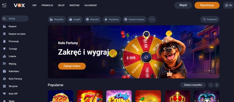 vox kasyno paysafecard