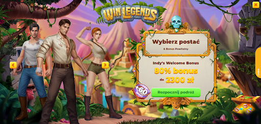 winlegends casino bonus powitalny