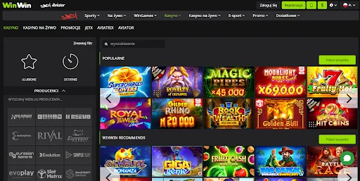 winwin casino glowna strona